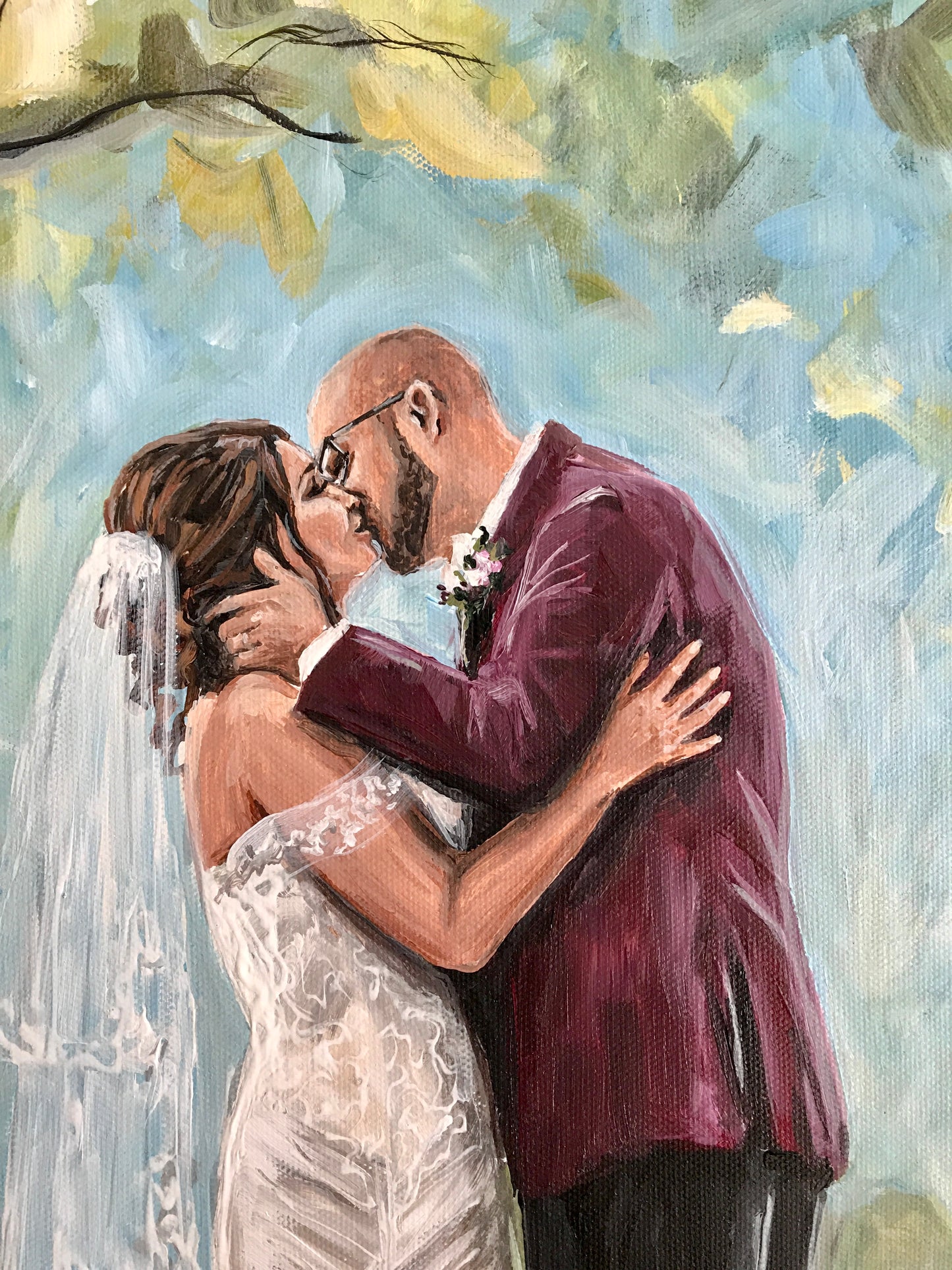 Wedding Painting From Photo