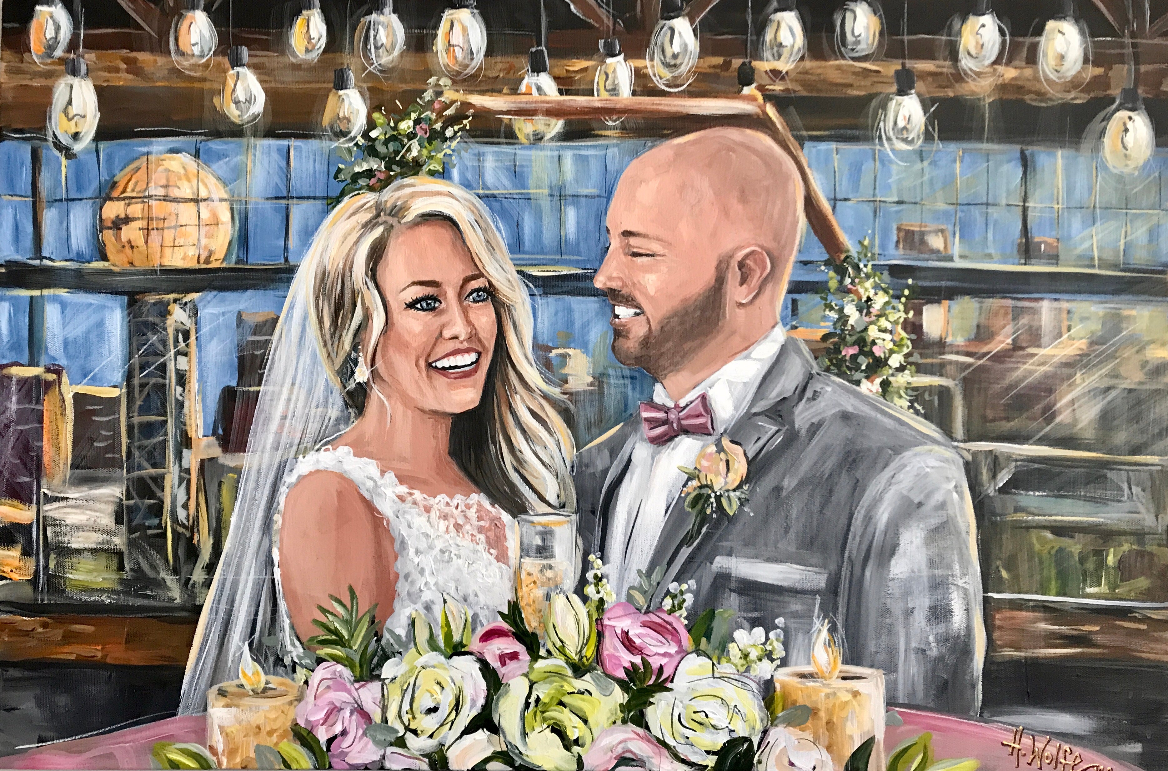 Real-Time Wedding Painter - Press Room Sunsphere