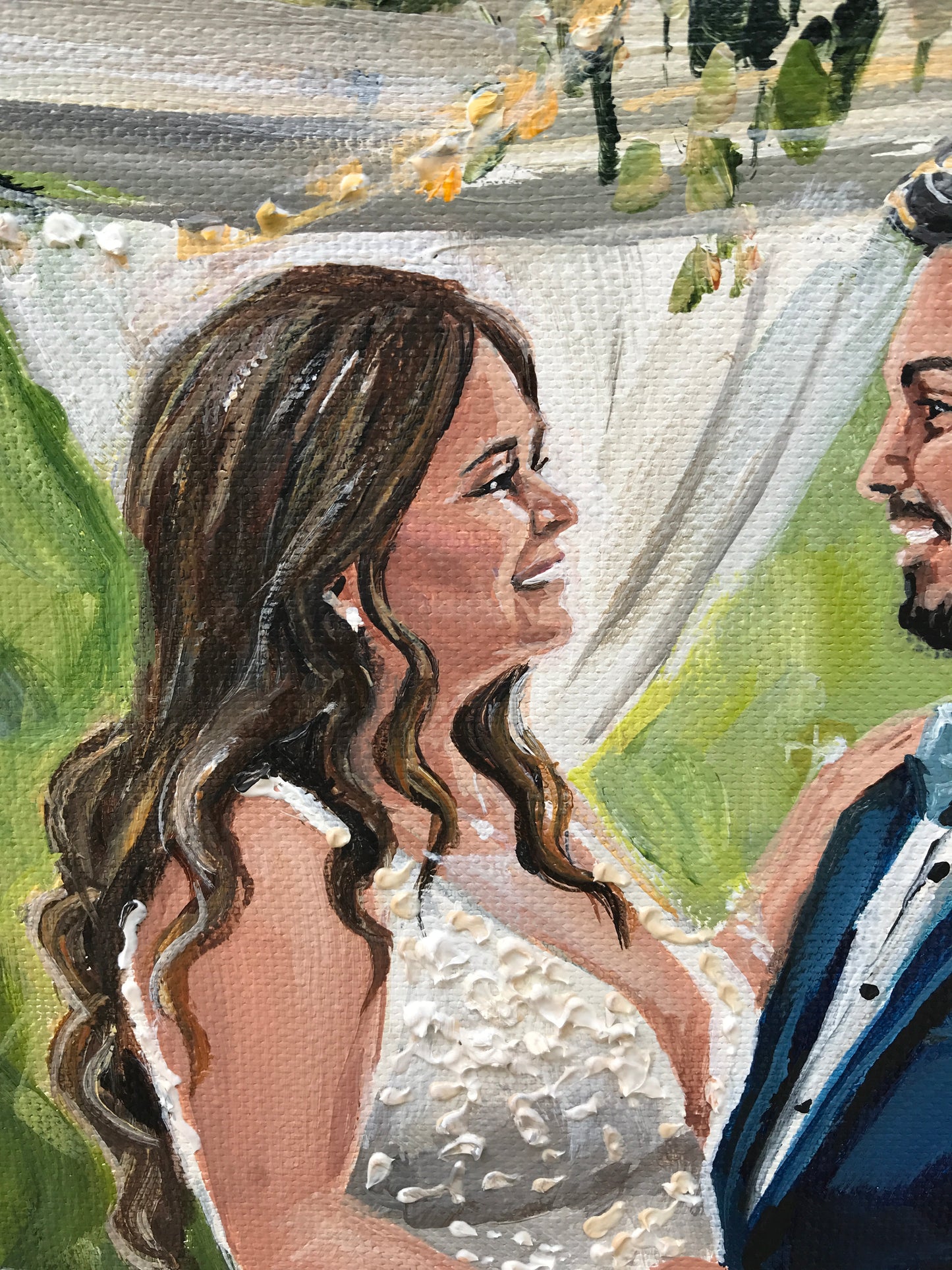 Franklin TN Live Wedding Painter 2022