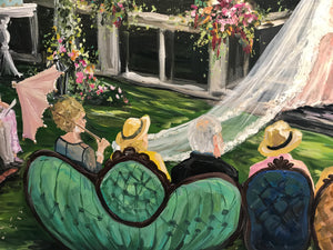 Live Wedding Painting - Historic Bleak House