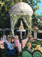 Live Wedding Painting - Historic Bleak House