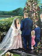 Live Wedding Painting - Historic Bleak House