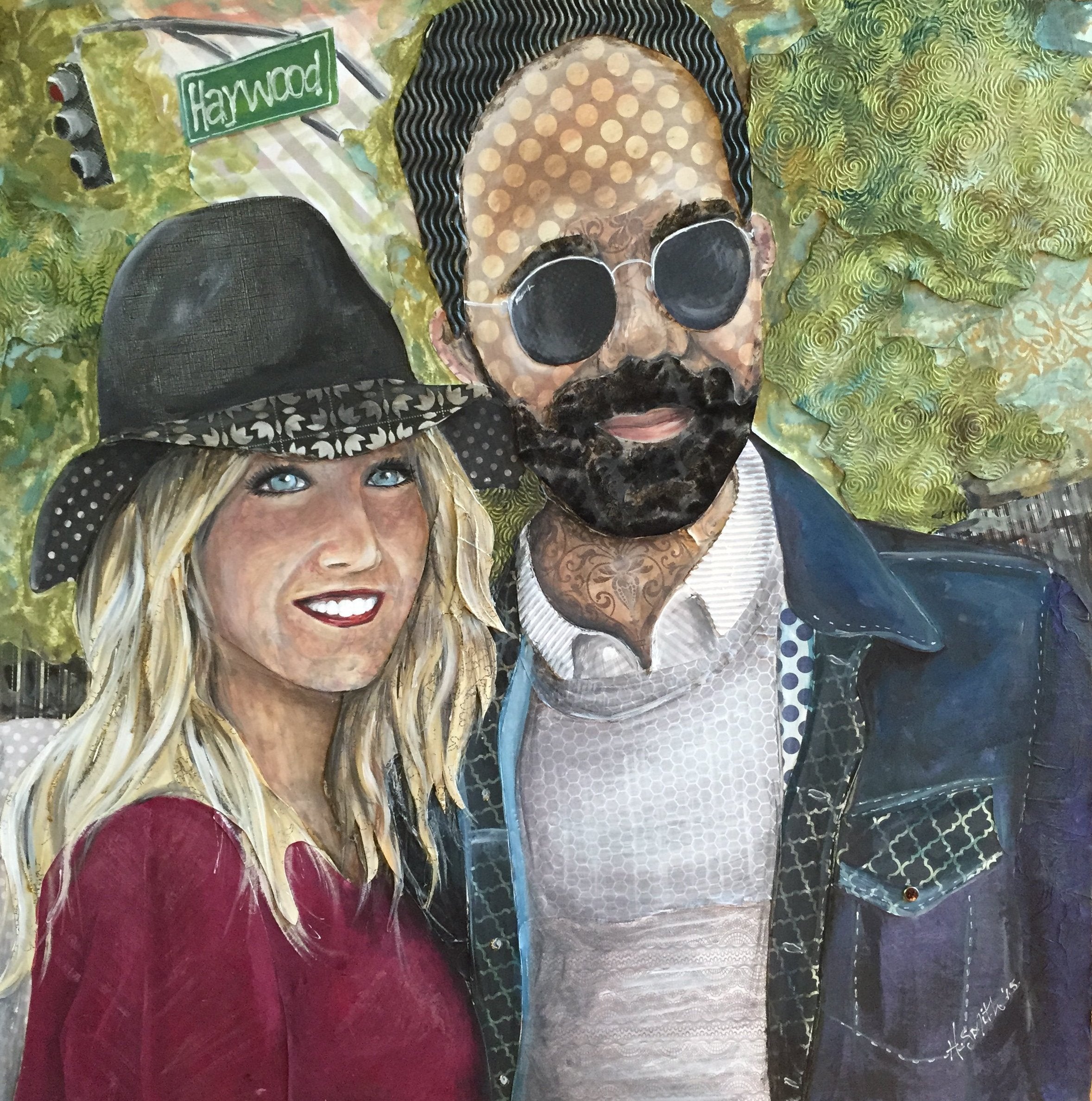 CollageACouple Engagement Gift