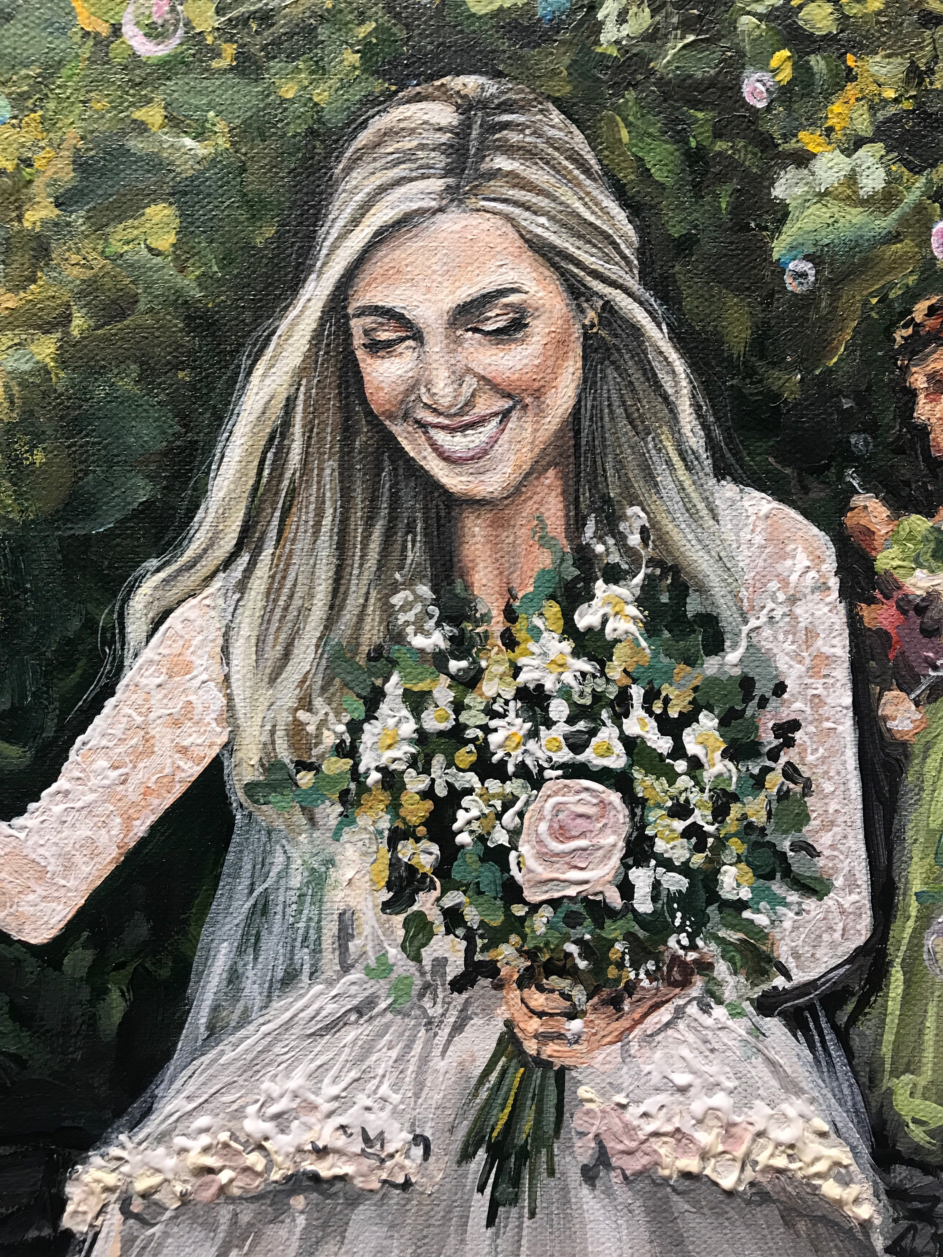 PewDiePie Wedding Painting