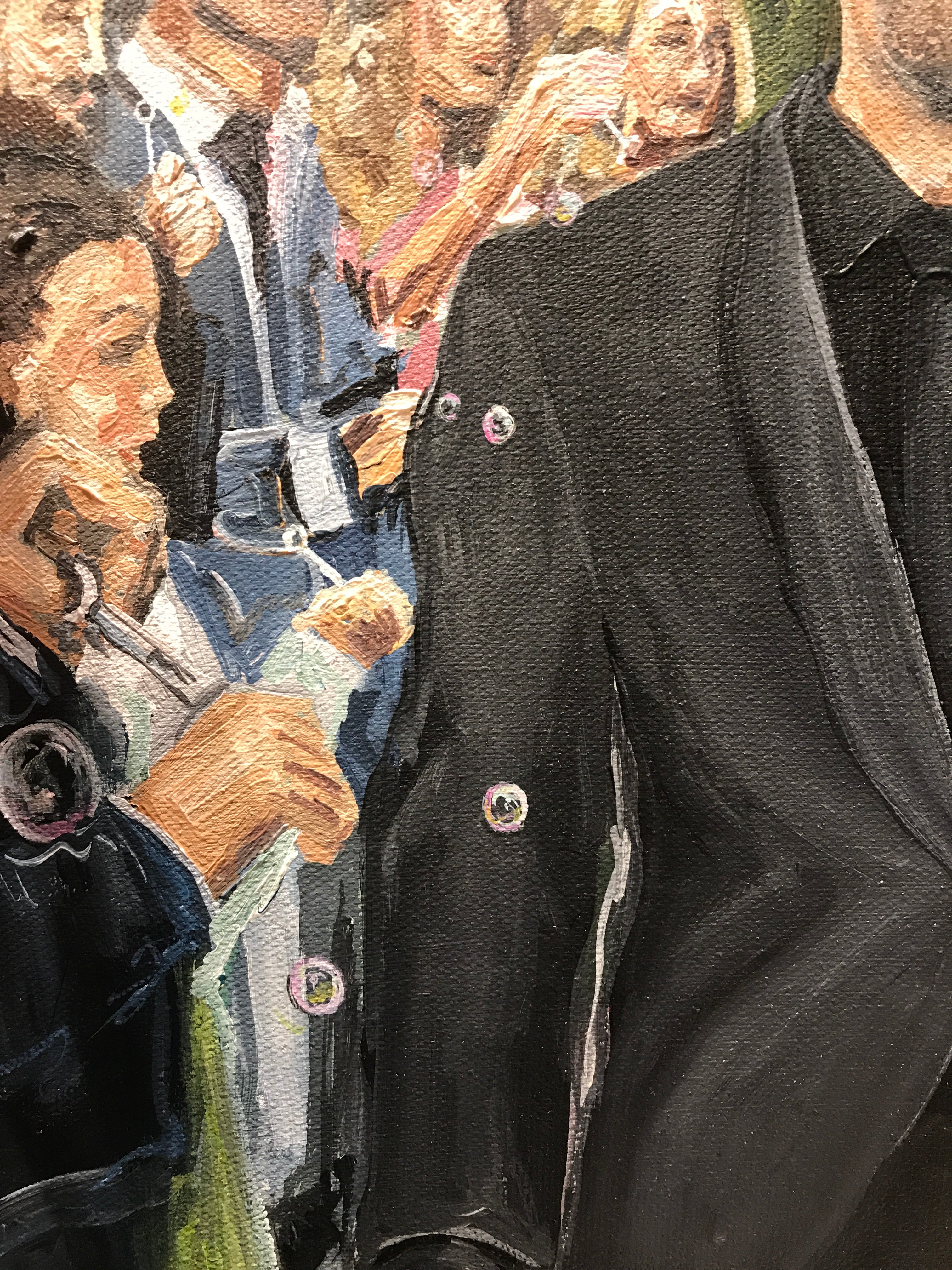 PewDiePie Wedding Painting