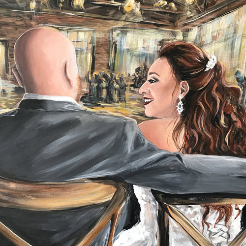 Live Wedding Painter - The Pressroom 2019