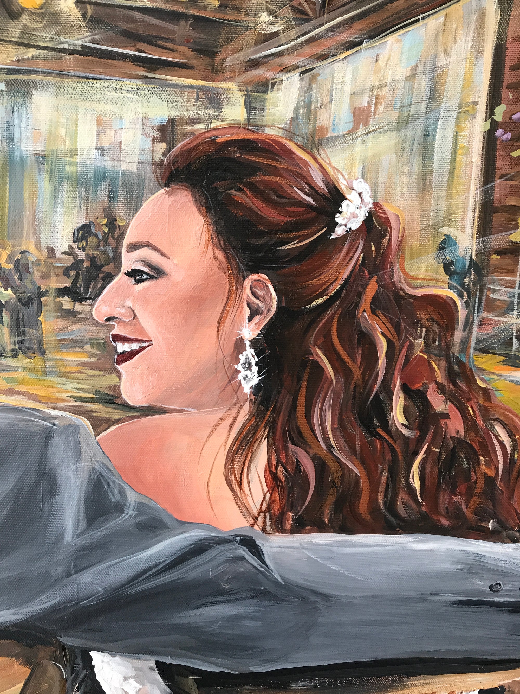 Live Wedding Painter - The Pressroom 2019