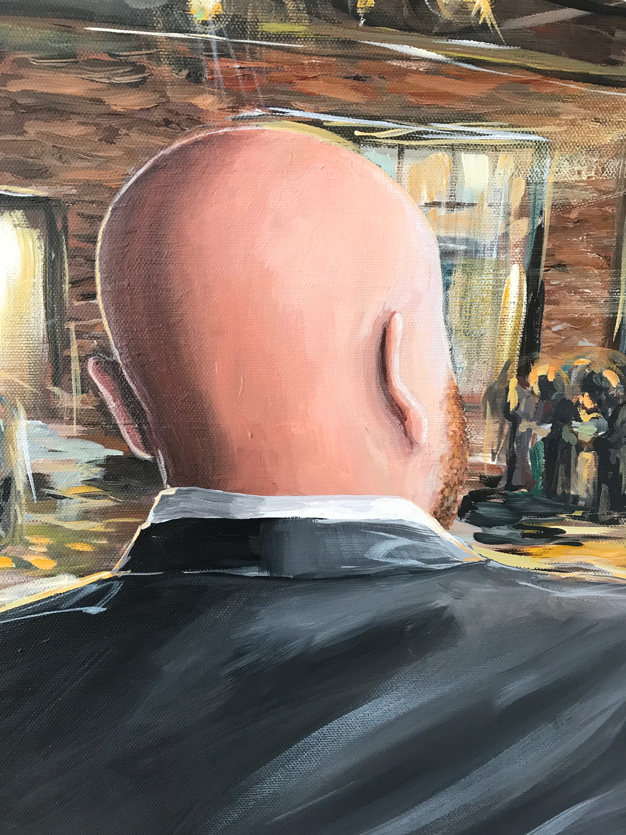 Live Wedding Painter - The Pressroom 2019
