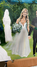 Custom Wedding Painting