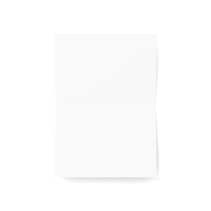 Folded Greeting Cards (1, 10, 30, and 50pcs)