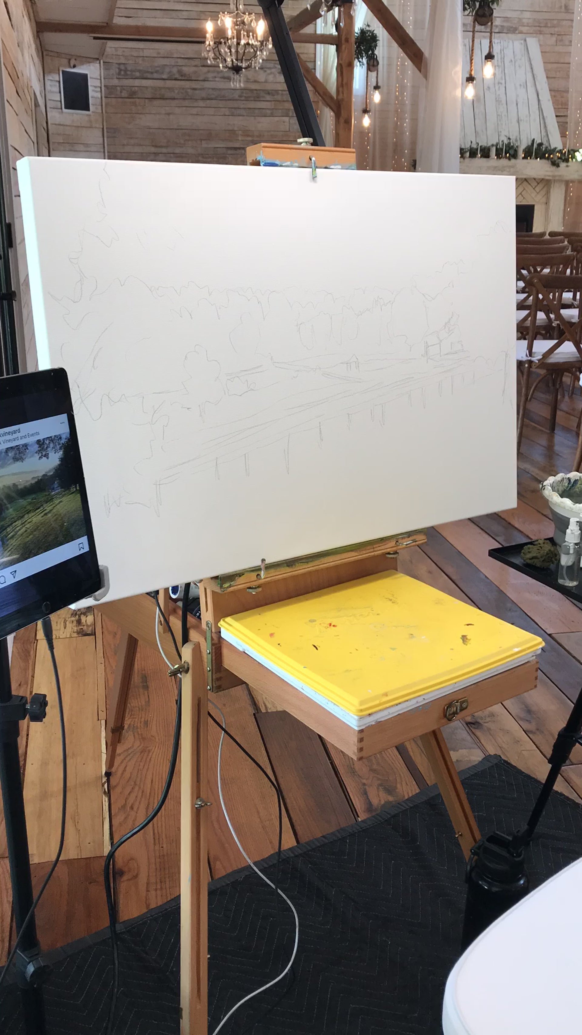 Ramble Creek Live Wedding Painter 2022