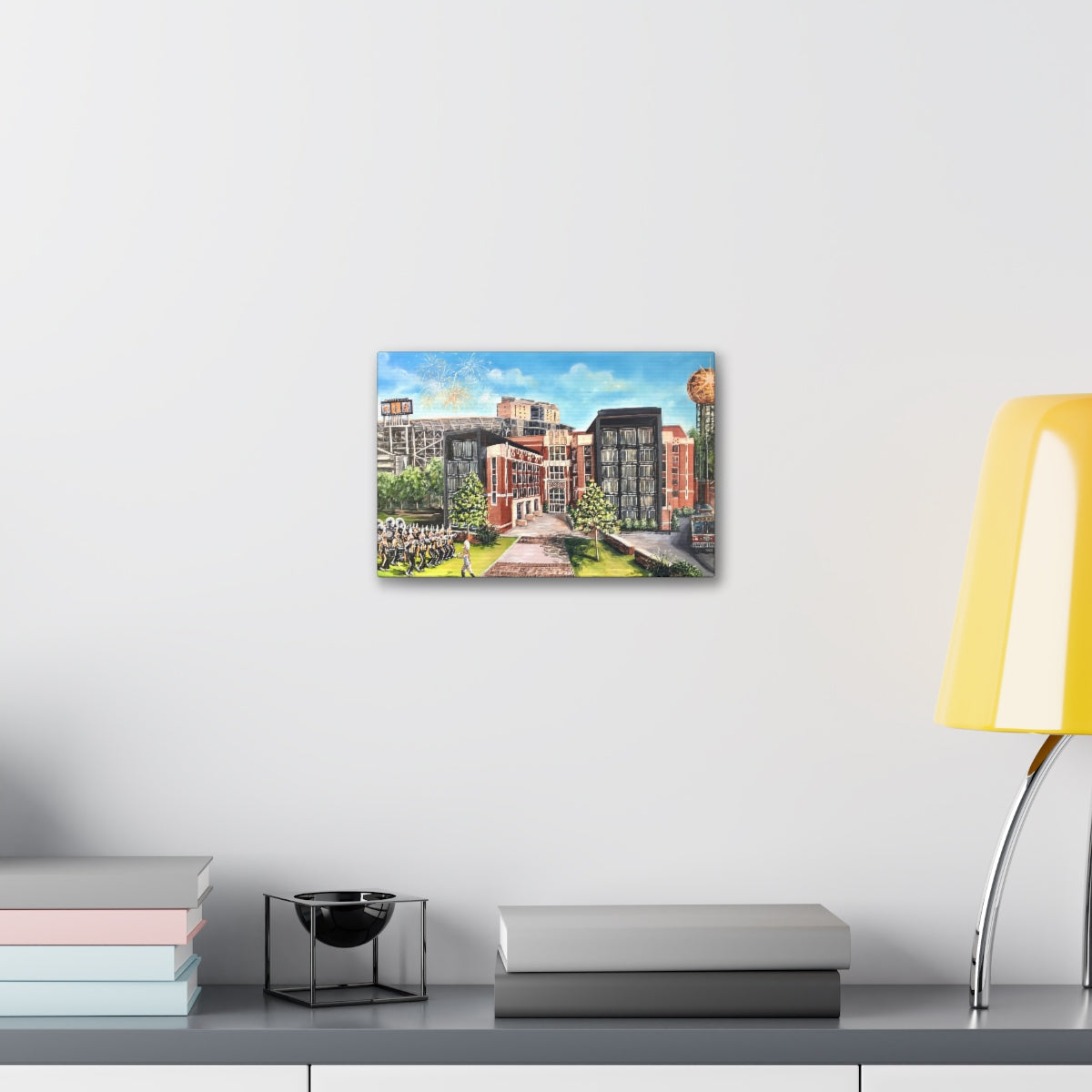 Zeanah Engineering Complex - Stretched Canvas Print