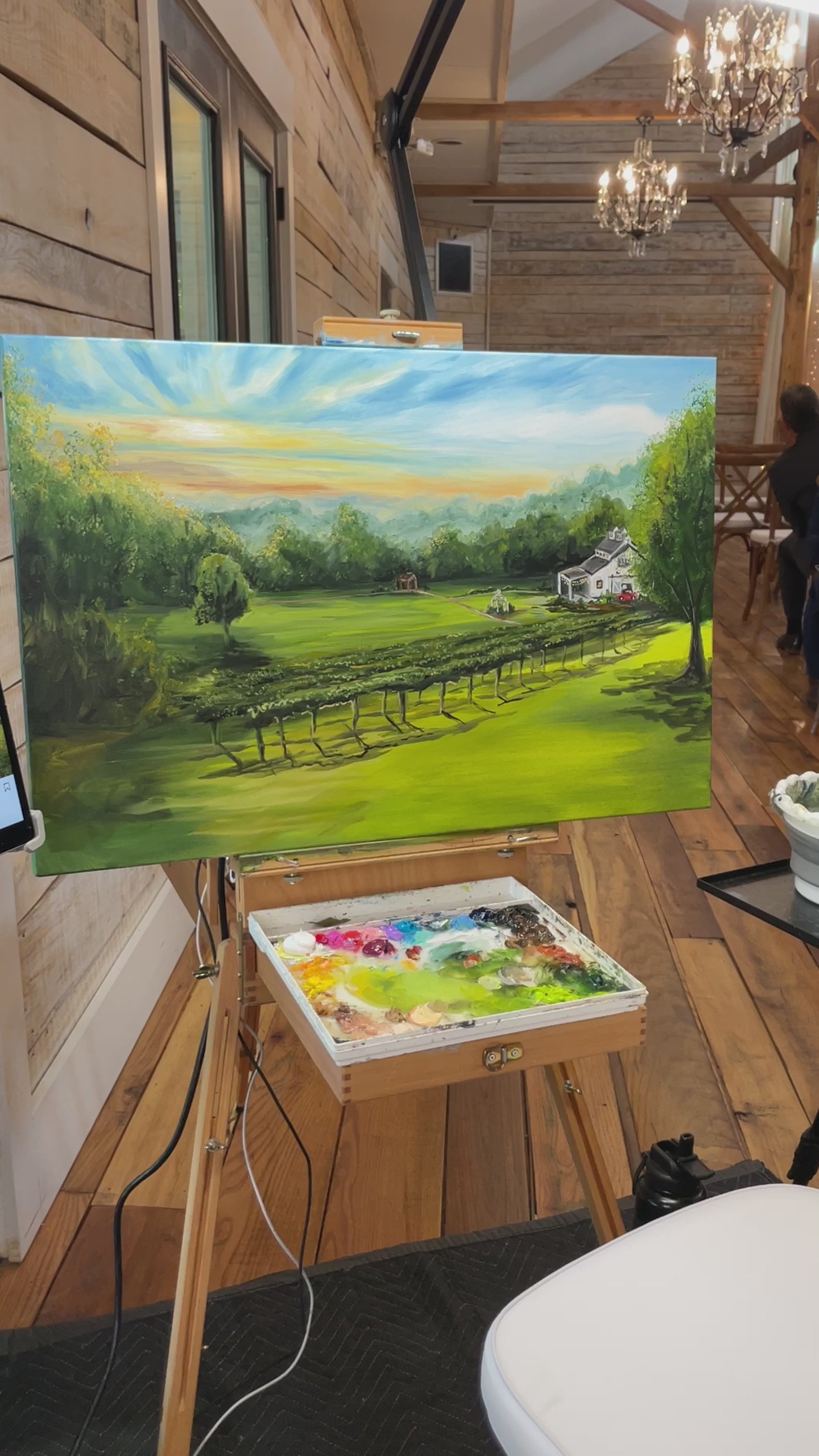 Ramble Creek Live Wedding Painter 2022