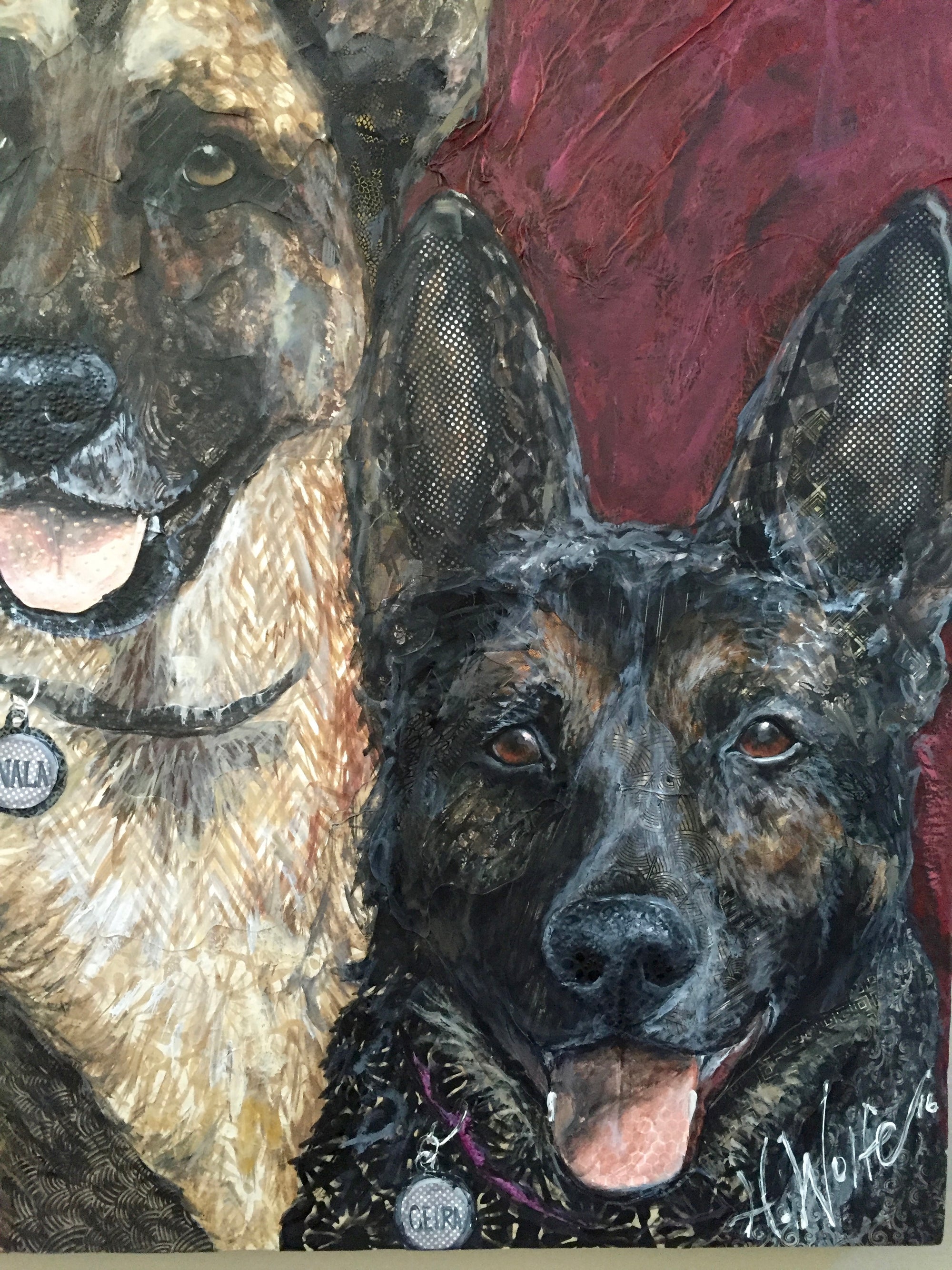Multiple Pets - German Shepherd