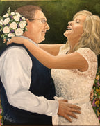 Wedding Painting from Photo -Stanley