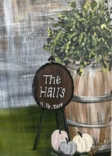 Live Wedding Painting - White Barn Cruze Farms