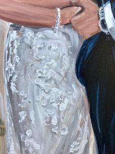 Nashville Wedding 1st Dance Captured In A Painting 2022