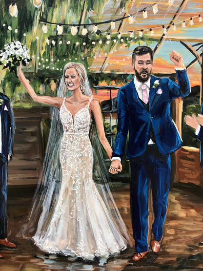Knoxville TN Live Wedding Painter 2022