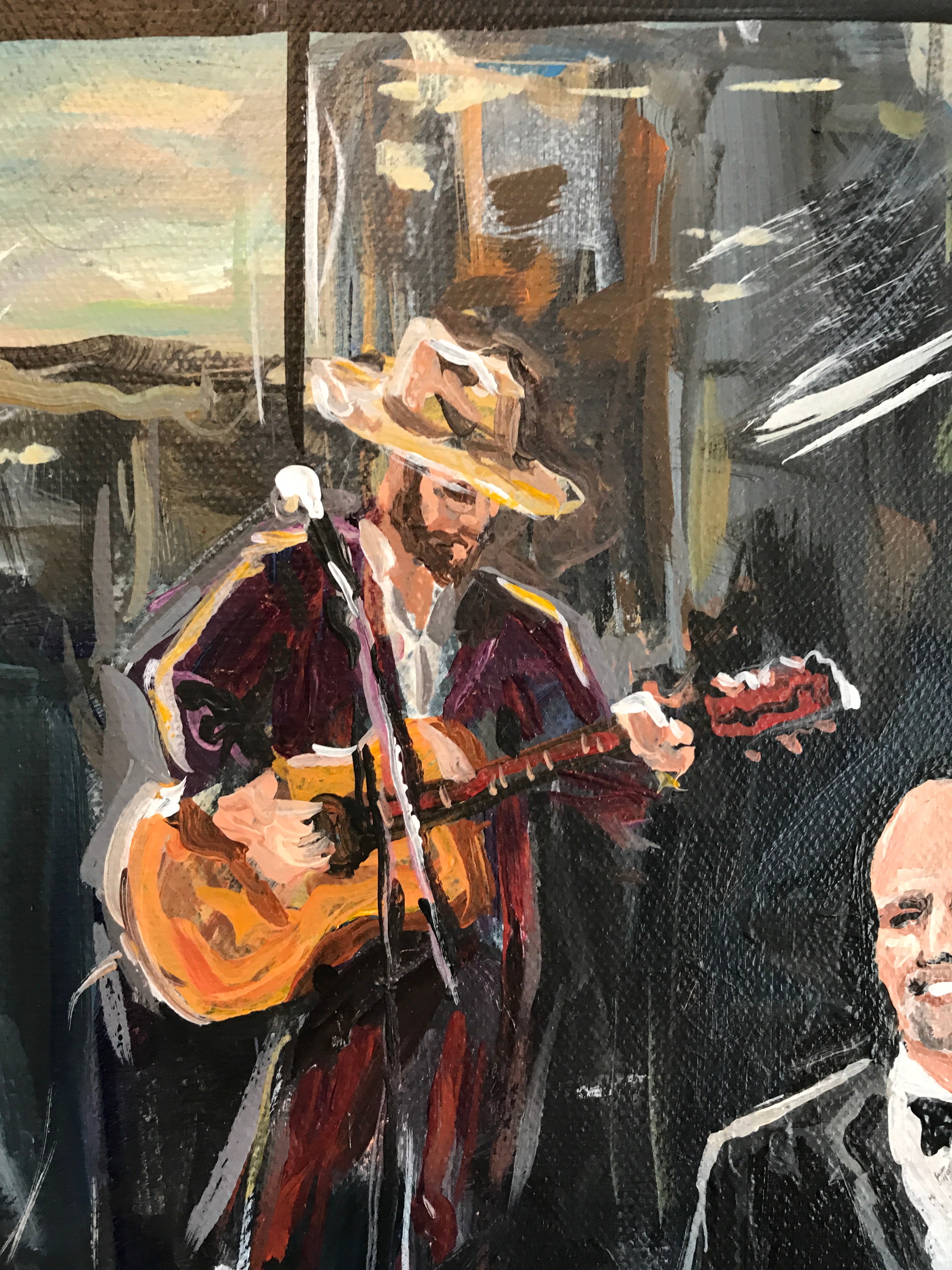 Country Music Hall of Fame Wedding Painting