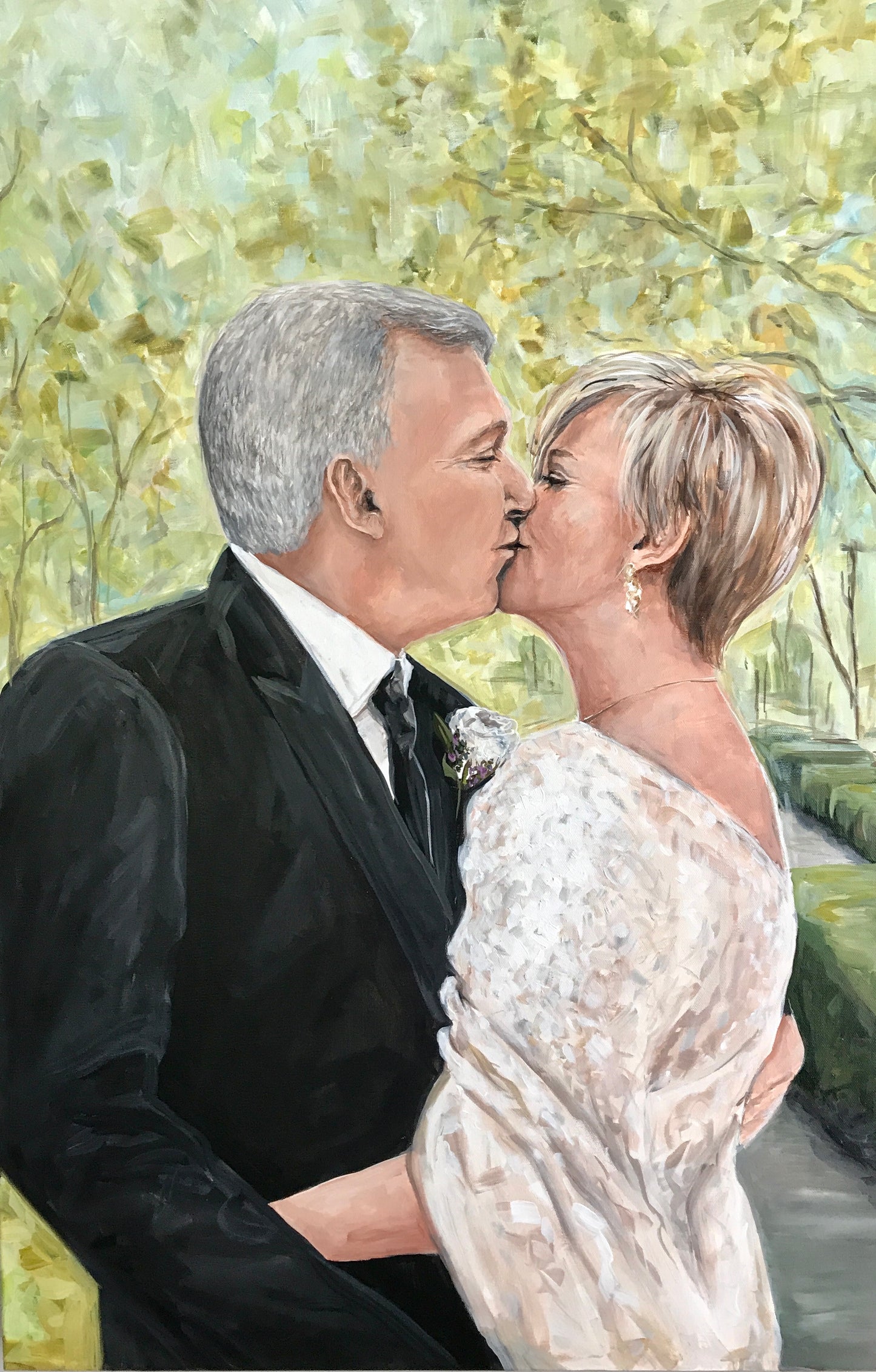 Wedding Painting for Parents