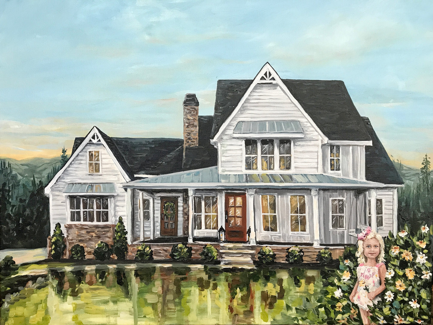 Commissioned Painting of East TN Home