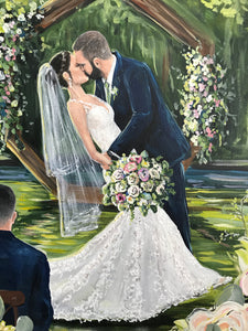 Wedding Painter - Dara's Garden