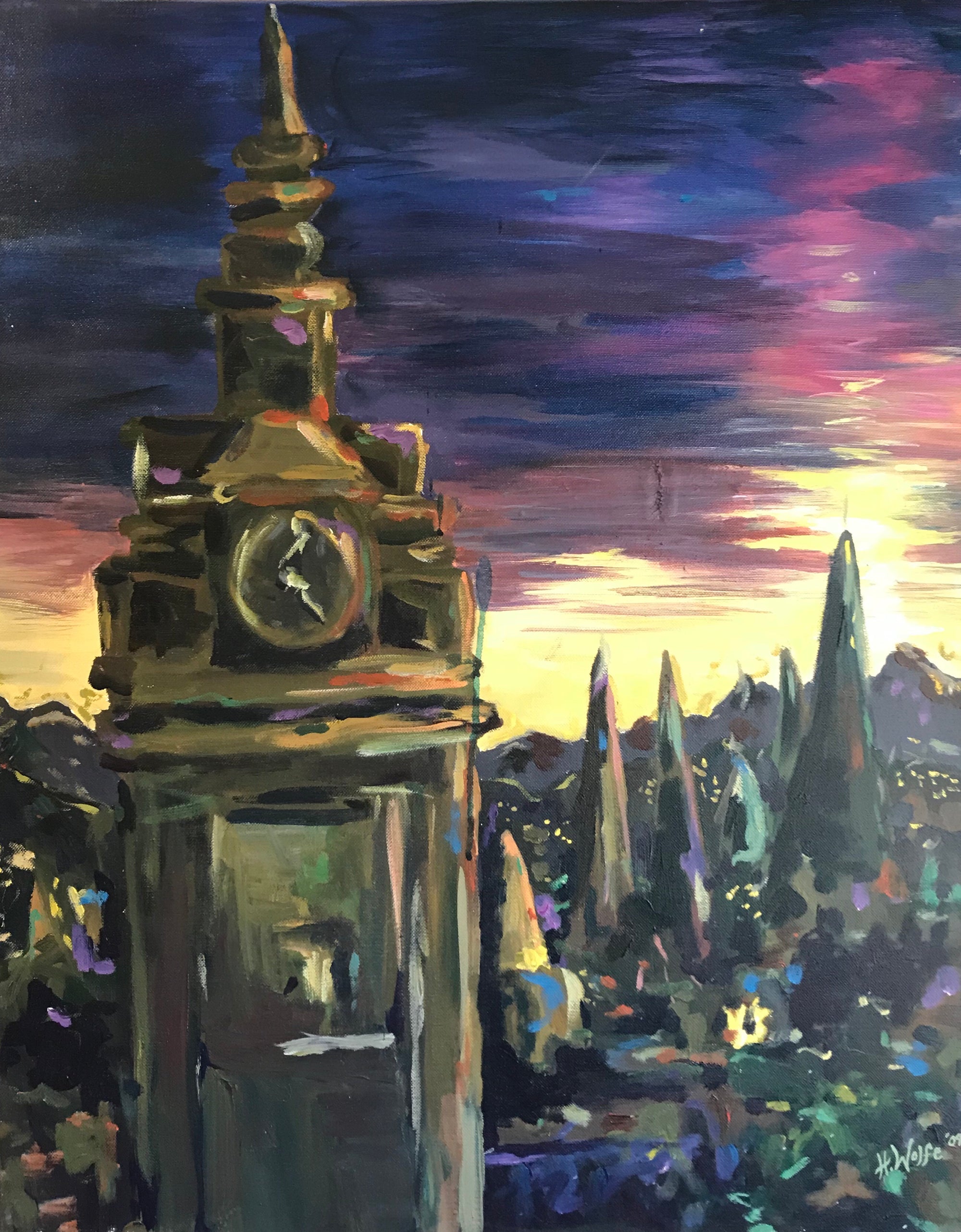 Sunrise Clock Tower
