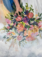 Downtown Knoxville Live Wedding Painter 2022