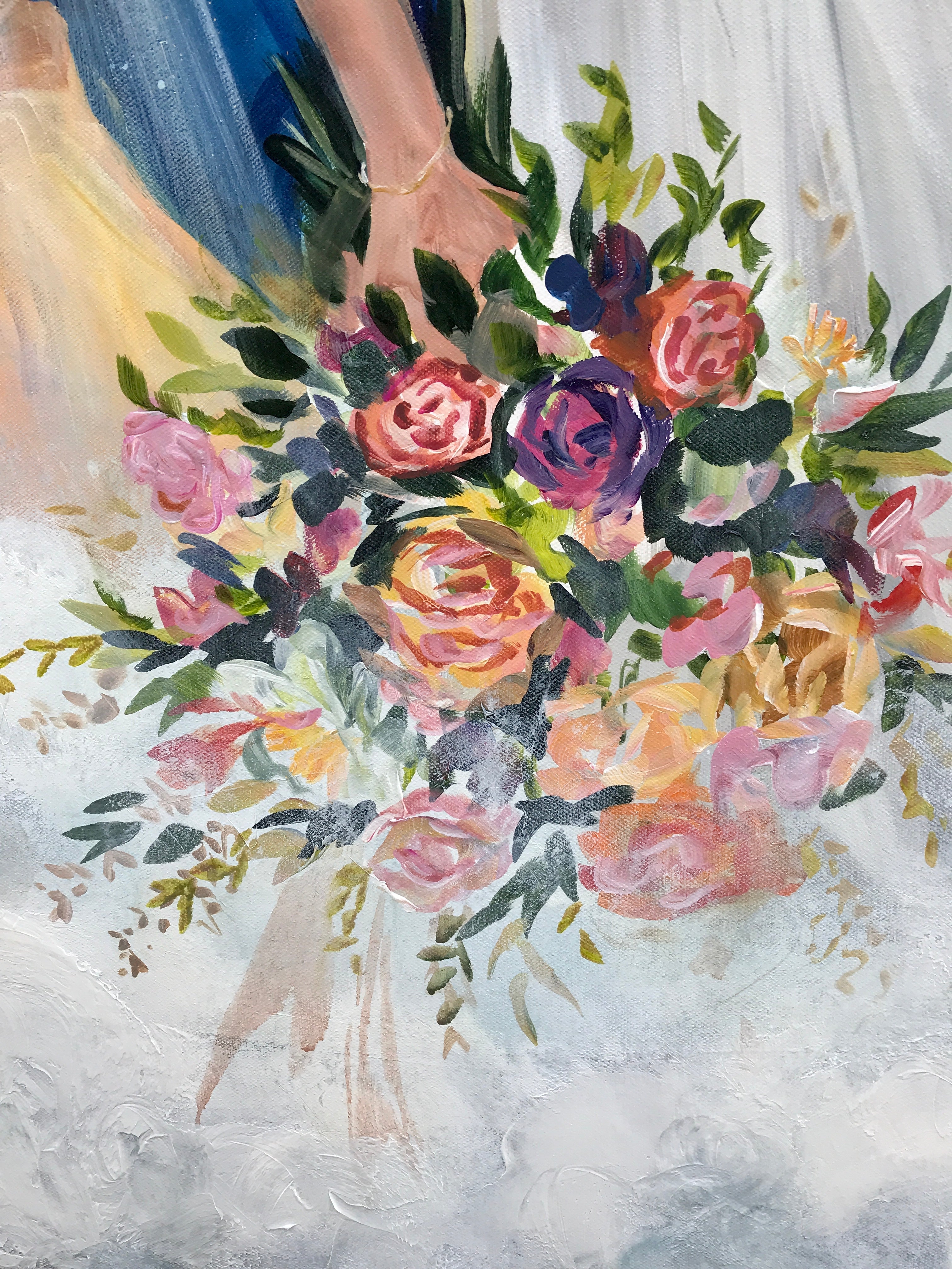 Downtown Knoxville Live Wedding Painter 2022