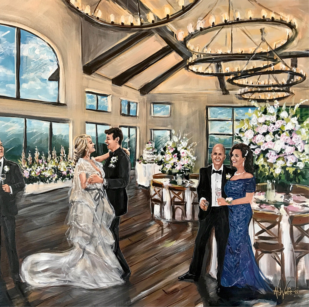 Custom Wedding Painting