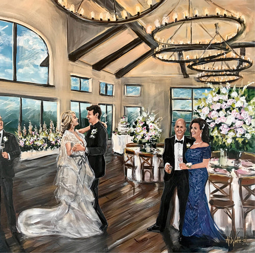 Custom Wedding Painting