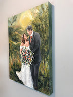 From Photo Custom Wedding Painting