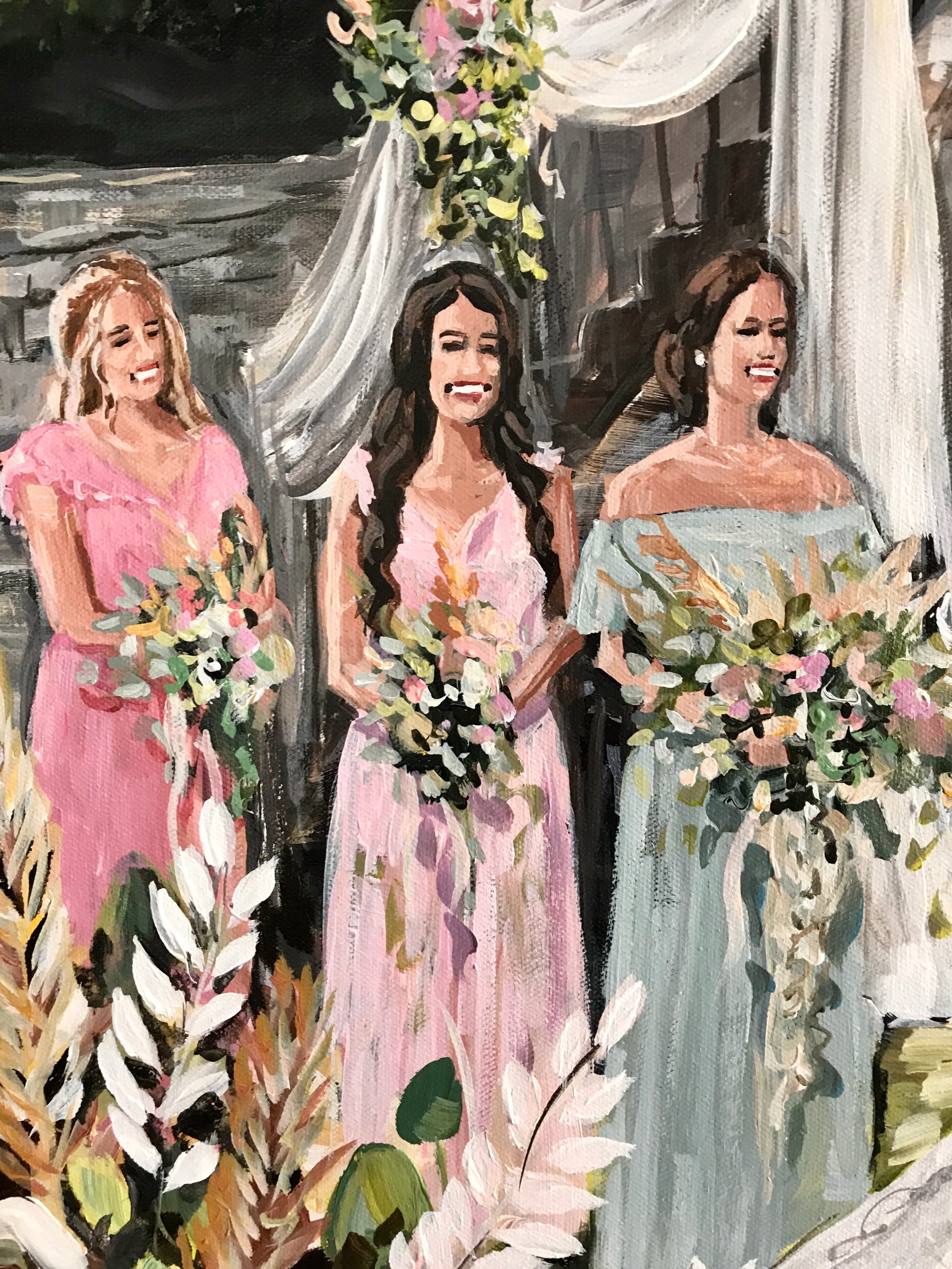 Live Wedding Painter - Kincaid House