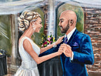 Foundry on Worlds Fair Park Live Wedding Painter 2022