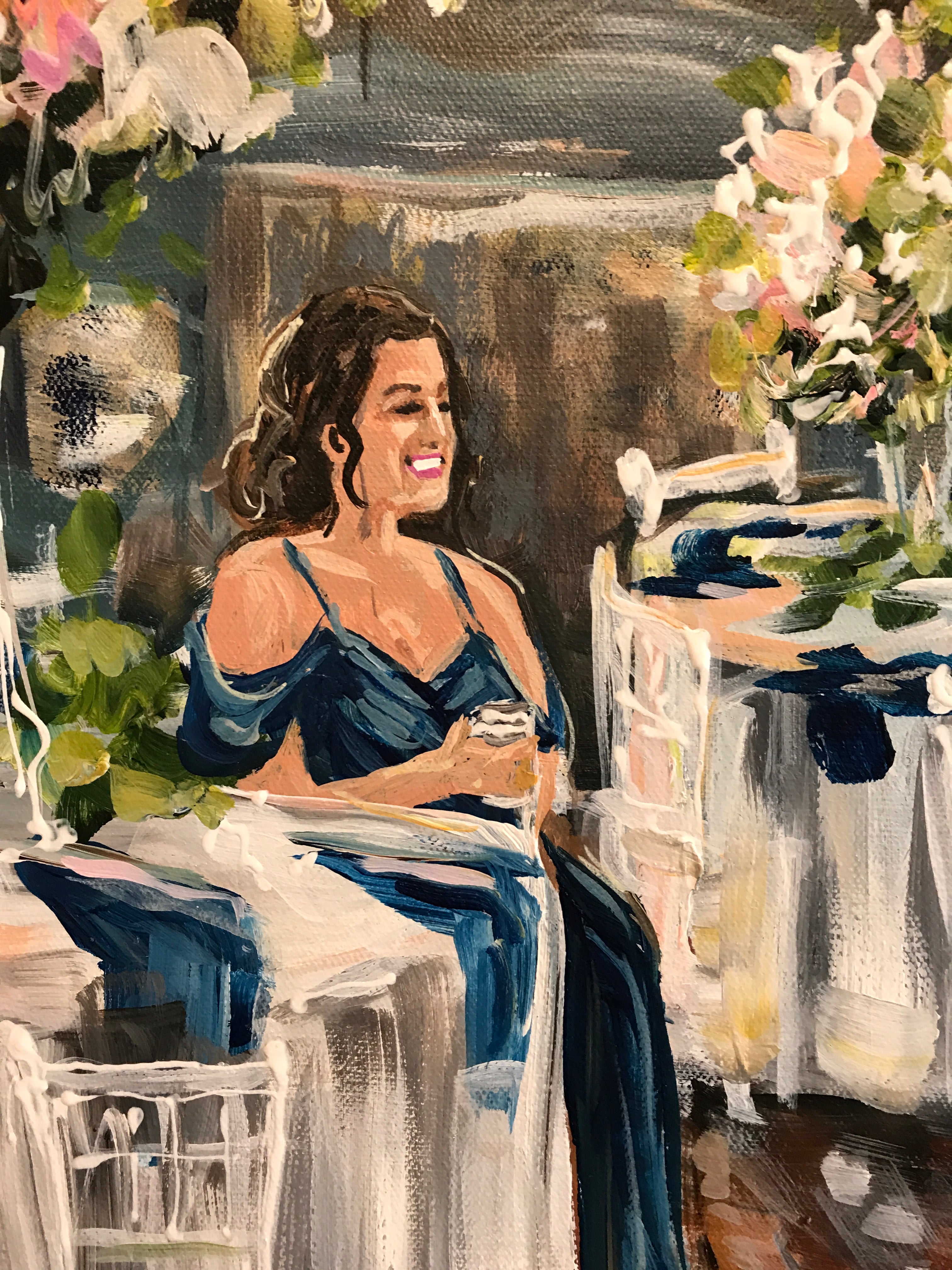 Country Music Hall of Fame Wedding Painting