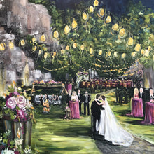 Live Wedding Painter - Quarry Venue