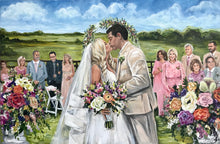 Live Wedding Painter - Maple Hill Manor