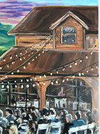 The Magnolia Venue LIVE Wedding Painter