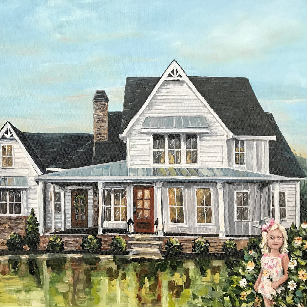 Commissioned Painting of East TN Home