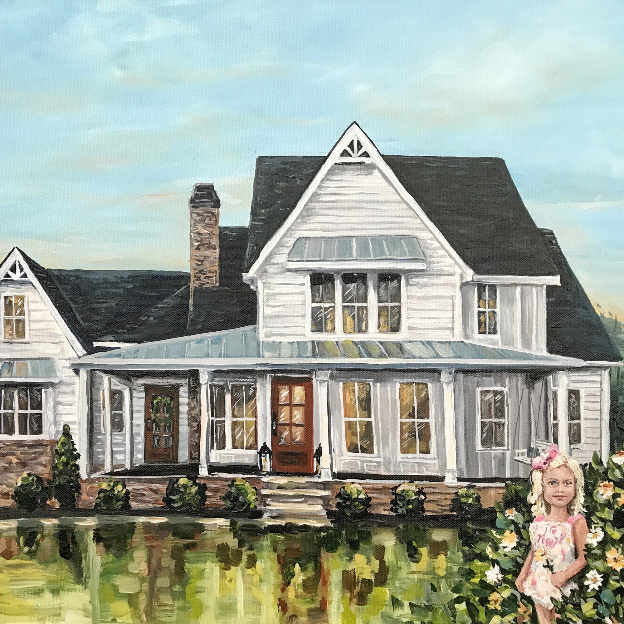 Commissioned Painting of East TN Home