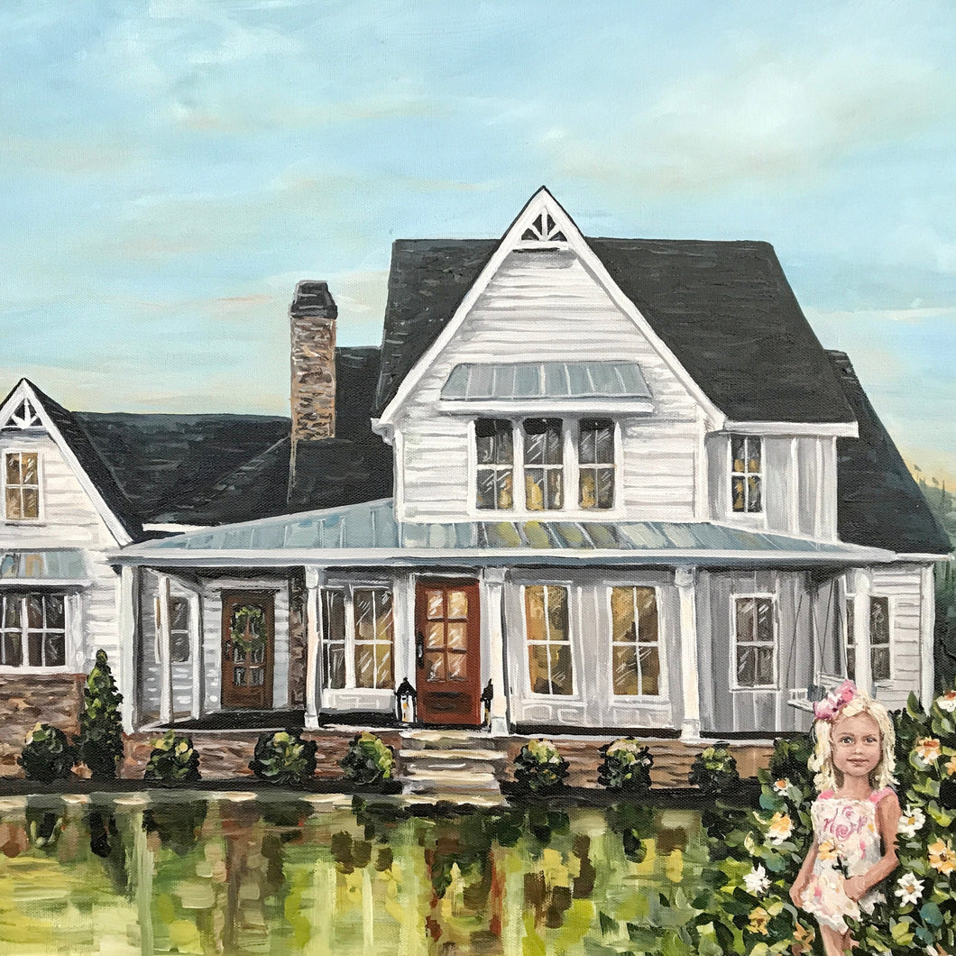 Commissioned Painting of East TN Home