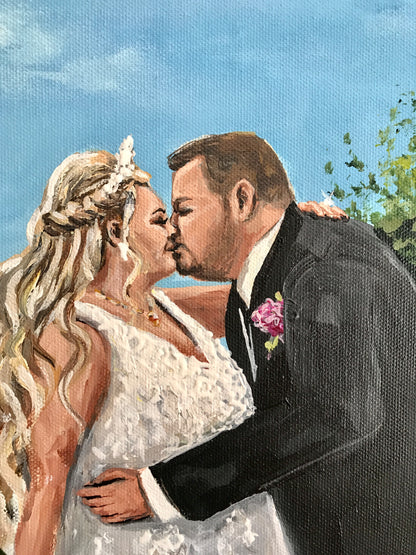 Iconic Knoxville Sunsphere Wedding Painting 2021