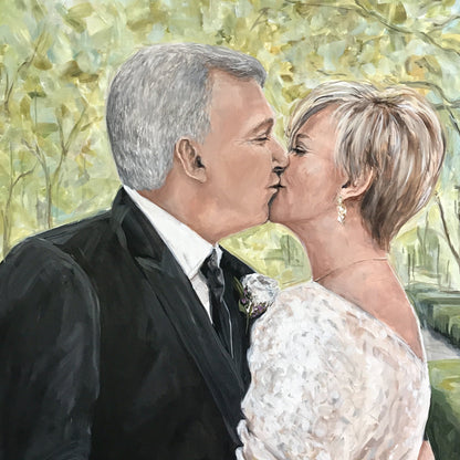 Wedding Painting for Parents