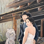 Painting from Wedding Photo Feb. 2019