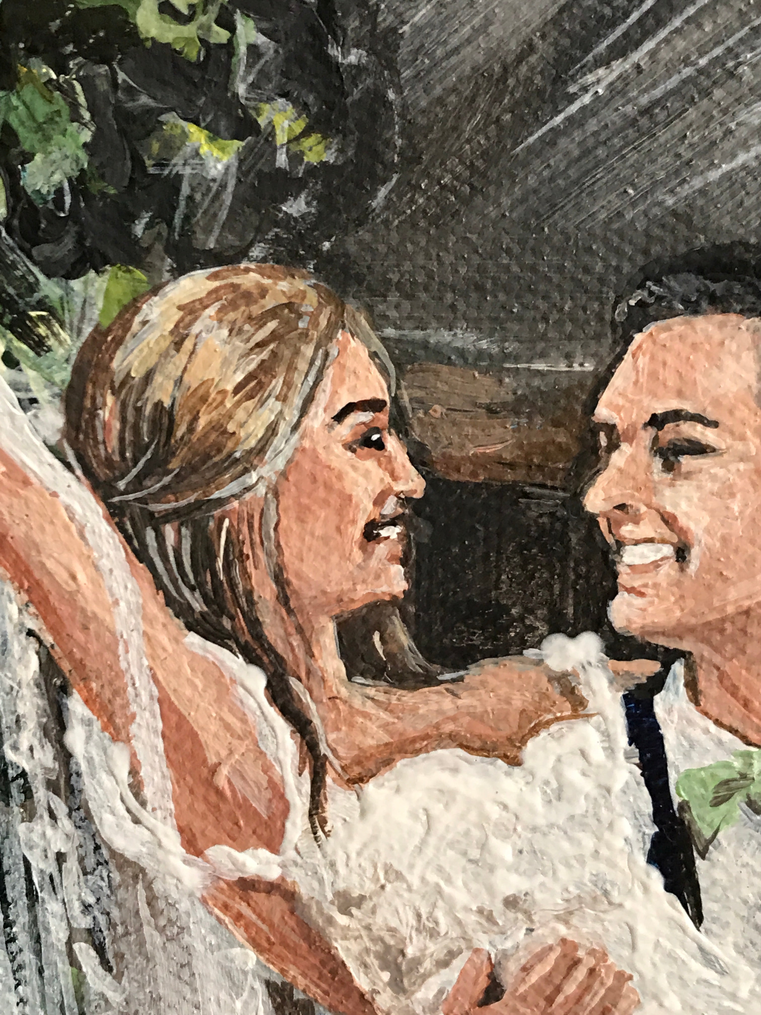 East Tennessee Wedding Painter