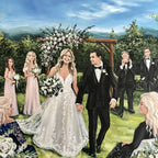 LIVE Custom Wedding Painting