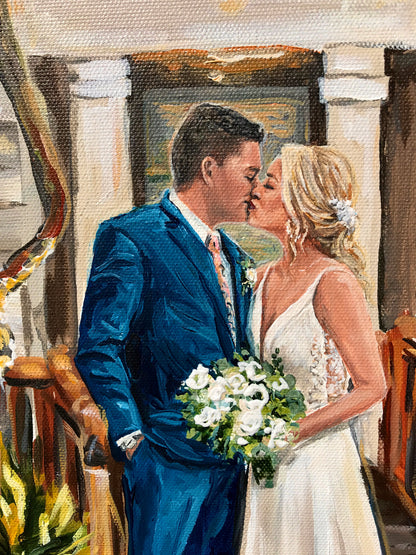 Florida Beach Live Wedding Painter 2022