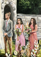 Live Wedding Painter - Kincaid House