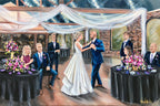 Foundry on Worlds Fair Park Live Wedding Painter 2022