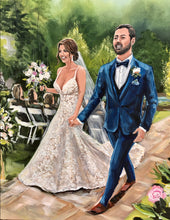 Live Wedding Painting Inside A Cave 2022